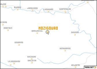 map of Mozigou\
