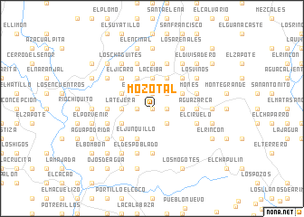 map of Mozotal