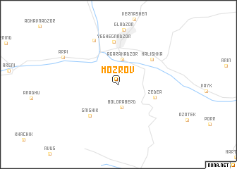 map of Mozrov