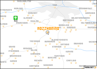 map of Mozzharino