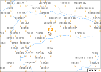 map of Mỏ