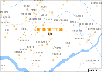 map of Mpakamatadi II