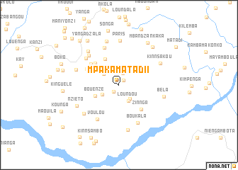 map of Mpakamatadi I