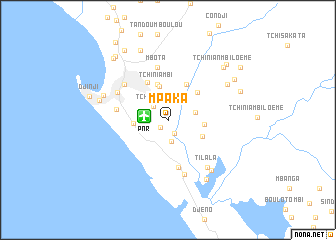 map of Mpaka