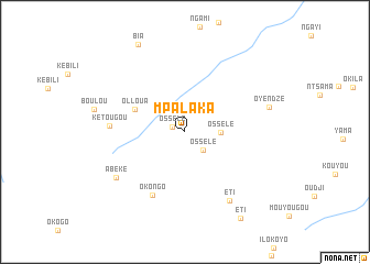 map of Mpalaka