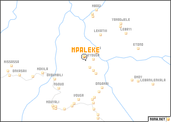 map of Mpaléké