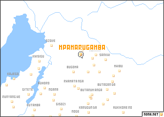 map of Mpamarugamba