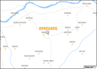 map of Mpandang