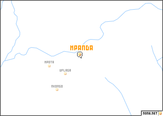 map of Mpanda