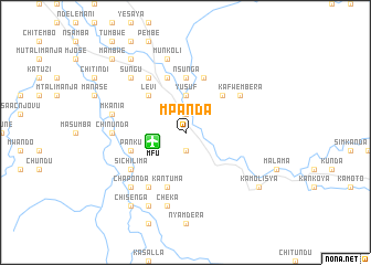 map of Mpanda