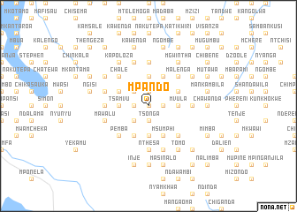 map of Mpando