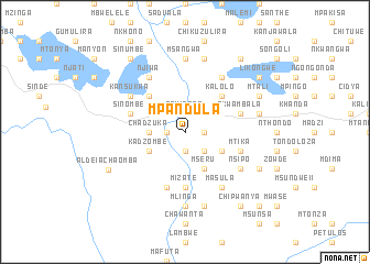 map of Mpandula