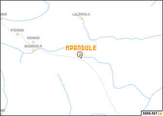 map of Mpandule