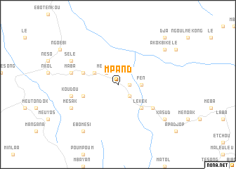 map of Mpand