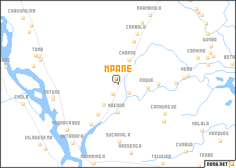 map of Mʼpane