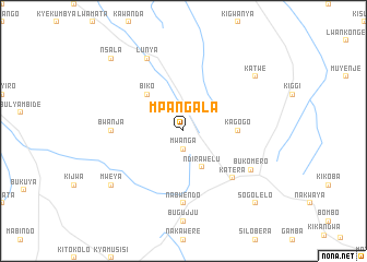 map of Mpangala