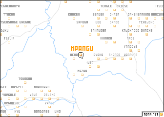 map of Mpangu