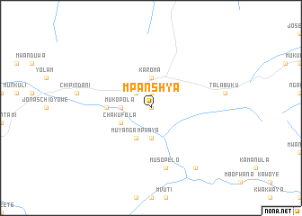 map of Mpanshya