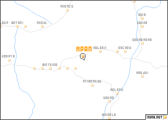 map of Mpan