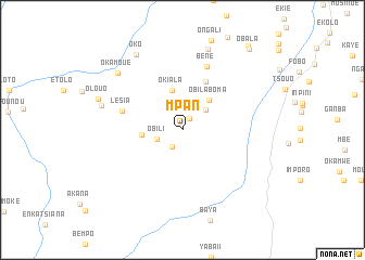 map of Mpan