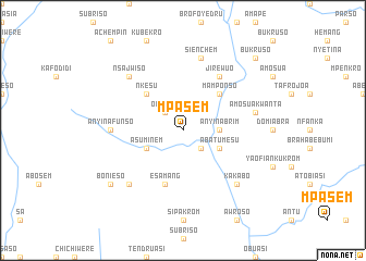 map of Mpasem