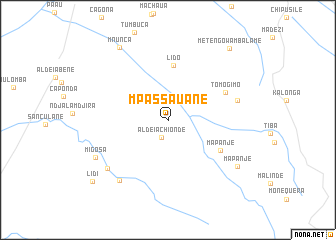 map of Mʼpassaúane