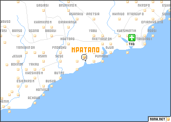 map of Mpatano