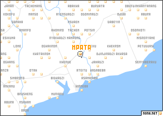 map of Mpata