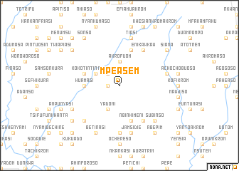 map of Mpeasem