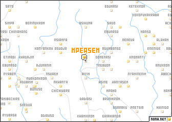 map of Mpeasem