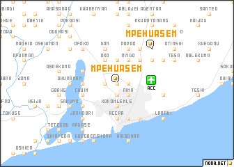 map of Mpehuasem