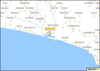 map of Mpein