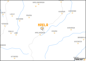 map of Mpela