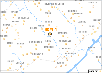 map of Mpélo