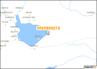 map of Mpembamoto