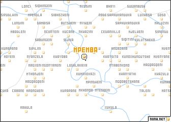 map of Mpemba