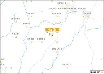 map of Mpemba