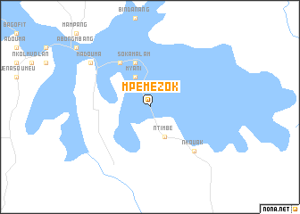 map of Mpémézok