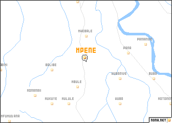 map of Mpene