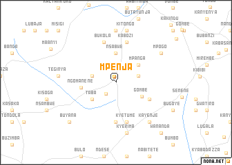 map of Mpenja