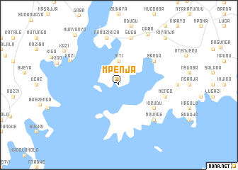 map of Mpenja