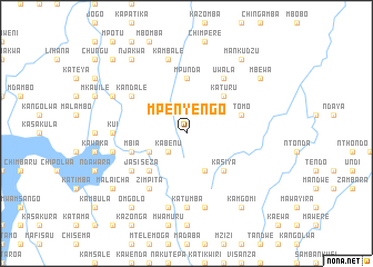 map of Mpenyengo