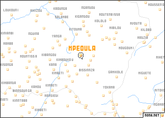 map of Mpéoula