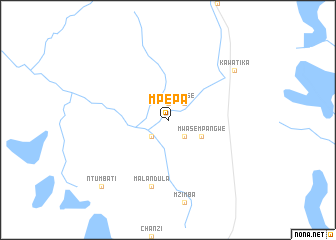 map of Mpepa