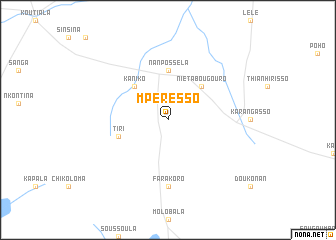 map of Mpéresso