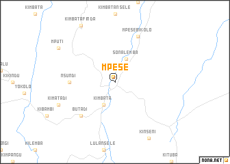 map of Mpese