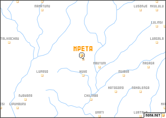 map of Mpeta