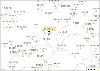 map of Mpete