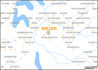 map of Mpezeni