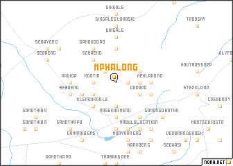 map of Mphalong